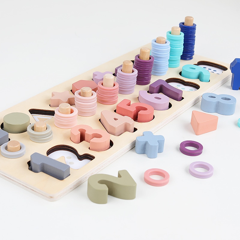 Montessori Toys Wooden Material